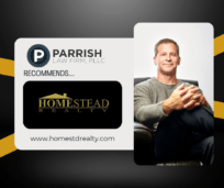 The parrish law firm recommends homestead realty